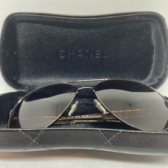 Channel Aviator Sunglasses - Picture 10 of 15
